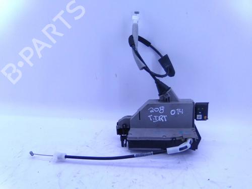 Used Rear right lock PEUGEOT 208 I (CA_, CC_) 1.4 HDi (68 hp) 22946780