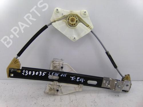 Used Rear left window mechanism SEAT LEON (5F1) 1.6 TDI (105 hp) 22952535