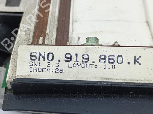Instrument cluster VW POLO III (6N1) 100 1.4 16V | BP19855909C47 
