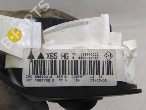 Klimabedienteil RENAULT CLIO II (BB_, CB_) 1.2 16V (BB05, BB0W, BB11, BB27, BB2T, BB2U, BB2V, CB05,... | BP29620705I5