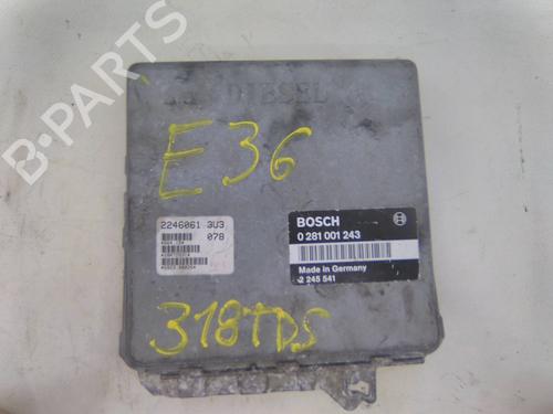 Used Engine control unit (ECU) BMW 3 (E36) 318 tds (90 hp) 19843504