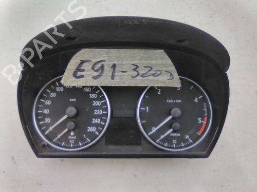 Used Instrument cluster BMW 3 Touring (E91) 320 d (150 hp) 19844006