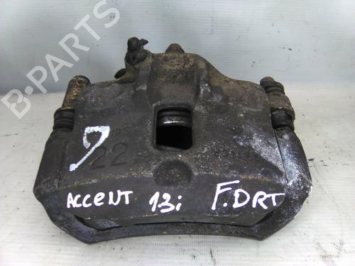 Used Right front brake caliper HYUNDAI ACCENT II (LC) 1.3 (86 hp) 19860406