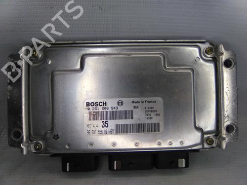 Engine control unit (ECU) PEUGEOT 307 (3A/C) 1.6 16V | BP19854877M57 