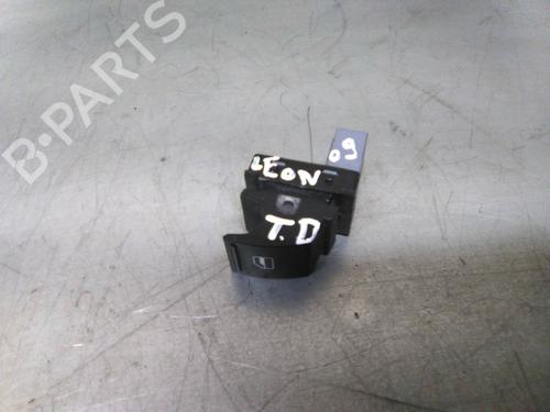 Used Right rear window switch SEAT LEON (1P1) 1.4 16V (86 hp) 19854649