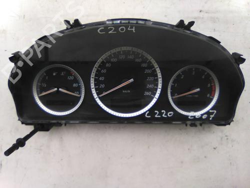 Used Instrument cluster MERCEDES-BENZ C-CLASS (W204) C 220 CDI (204.008) (163 hp) 19844035