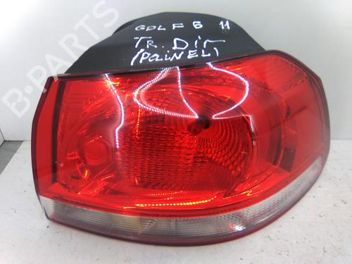 Used Right taillight VW GOLF VI (5K1) 1.6 TDI (105 hp) 19829963