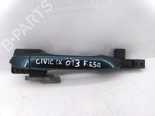 Used Front left exterior door handle HONDA CIVIC IX (FK) 2.2 i-DTEC (FK3) (150 hp) 19871491