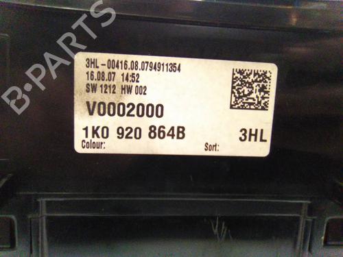 Instrument cluster VW GOLF V (1K1) 1.9 TDI | BP19870586C47 