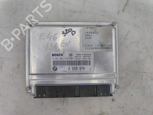 Used Engine control unit (ECU) BMW 3 (E46) 320 d (150 hp) 19843362