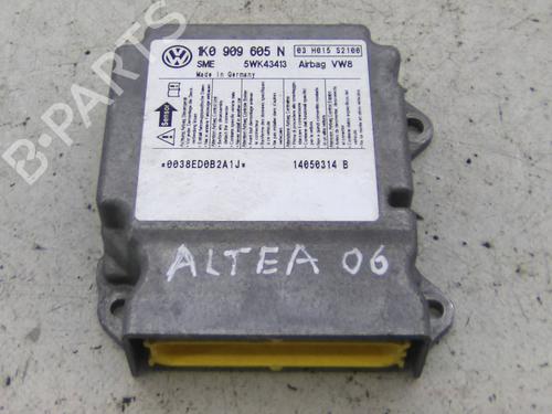 Kollisjonspute styreenhet SEAT ALTEA (5P1) 1.9 TDI (105 hp) 19872131
