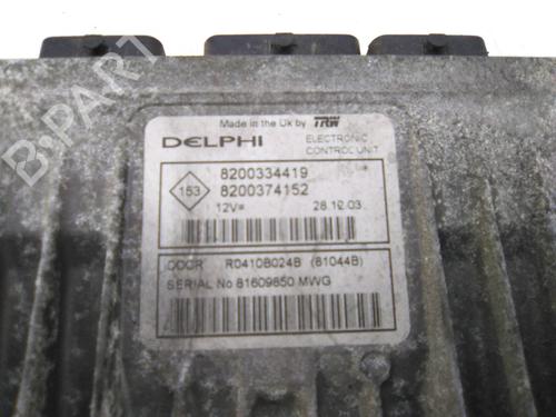 Engine control unit (ECU) RENAULT MEGANE II Estate (KM0/1_) 1.5 dCi (KM0F, KM0T, KM2B) | BP19831362M57 