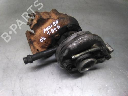 Used Turbocharger/Supercharger AUDI 80 B3 Saloon (893, 894, 8A2) 1.6 TD (80 hp) 19854780
