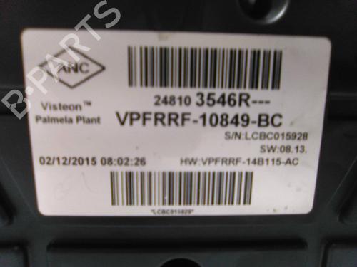 Instrument cluster RENAULT CLIO IV (BH_) 1.5 dCi 75 | BP19861746C47 