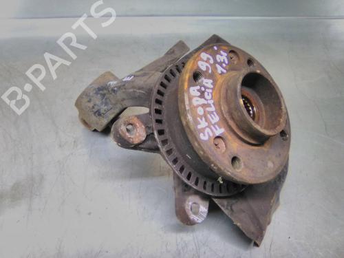 Used Left front steering knuckle SKODA FELICIA I (6U1) 1.3 (68 hp) 19847195
