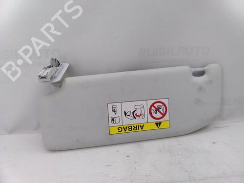 Left sun visor PEUGEOT 208 I (CA_, CC_) 1.6 HDi / BlueHDi 75 | BP19865701I1 