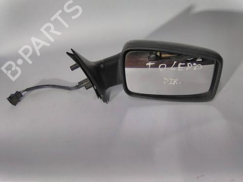 Used Right mirror SEAT TOLEDO I (1L2) 1.6 i (73 hp) 22935601