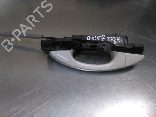 Used Rear left exterior door handle VW GOLF VII (5G1, BQ1, BE1, BE2) 1.6 TDI (105 hp) 19849347