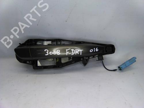 Used Front right exterior door handle PEUGEOT 3008 I MPV (0U_) 1.6 HDi (112 hp) 19876176