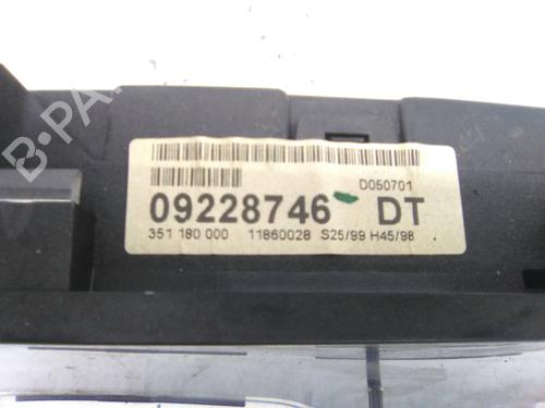Instrument cluster OPEL ASTRA G Estate (T98) 1.4 16V (F35) | BP19833758C47 