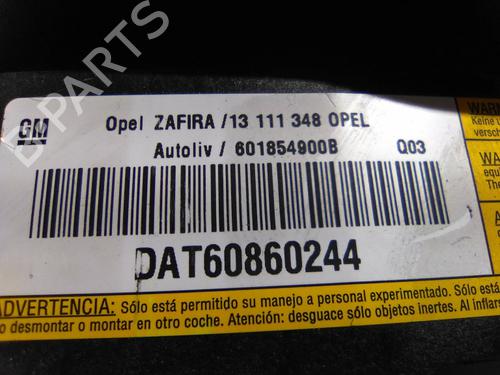 Kollisonspute sett OPEL ZAFIRA / ZAFIRA FAMILY B (A05) 1.9 CDTI (M75) | BP19872963C86 