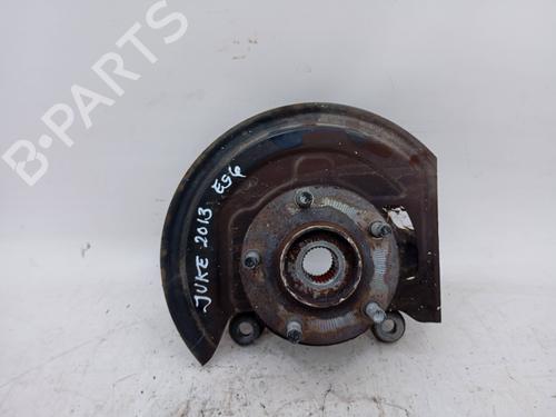 Used Left front steering knuckle NISSAN JUKE (F15) 1.5 dCi (110 hp) 24877542