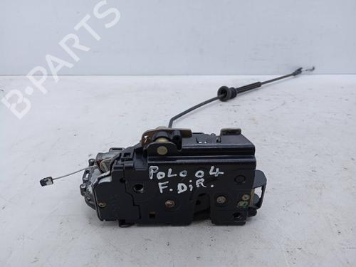 Høyre foran lås VW POLO IV (9N_, 9A_) 1.2 12V (64 hp) 30487841