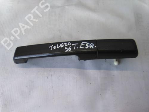 Used Rear left exterior door handle SEAT TOLEDO I (1L2) 1.9 TD (75 hp) 19833671