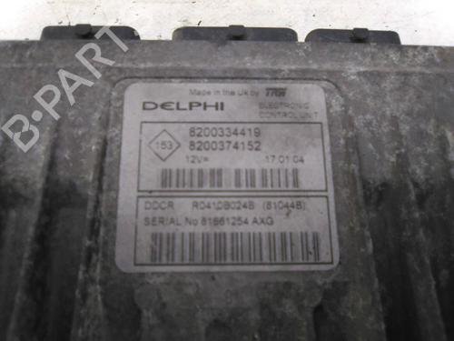 Engine control unit (ECU) RENAULT MEGANE II (BM0/1_, CM0/1_) 1.5 dCi (BM0F, BM0T, BM2B, CM0F, CM0T) | BP19837287M57 