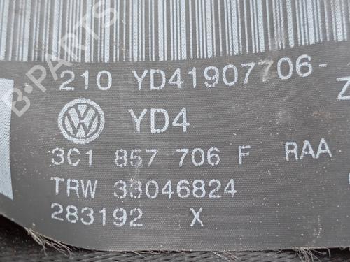 Front right seatbelt VW PASSAT B6 (3C2) 1.9 TDI | BP22965674I25