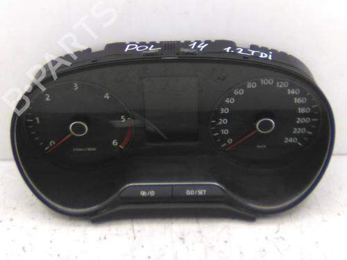 Used Instrument cluster VW POLO V (6R1, 6C1) 1.2 TDI (75 hp) 19855404