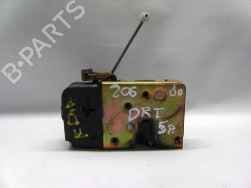 Used Front right lock PEUGEOT 206 Hatchback (2A/C) 1.1 i (60 hp) 19852033