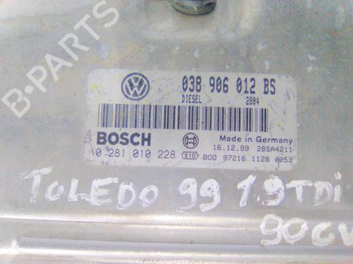 Engine control unit (ECU) SEAT TOLEDO I (1L2) 1.9 TDI | BP19868058M57 