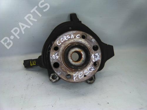 Used Left front steering knuckle OPEL CORSA C (X01) 1.3 CDTI (F08, F68) (70 hp) 19861524
