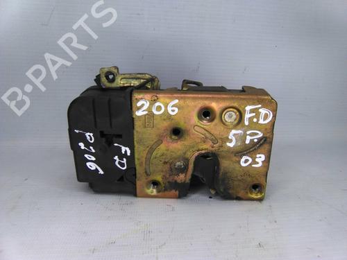Used Front right lock PEUGEOT 206 Hatchback (2A/C) 1.1 i (60 hp) 19865542