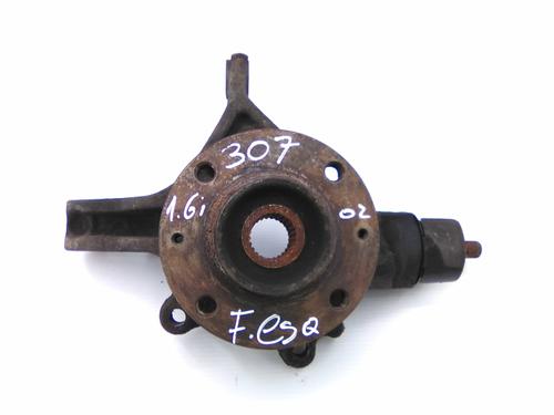 Used Left front steering knuckle PEUGEOT 307 (3A/C) 1.6 16V (109 hp) 19873355