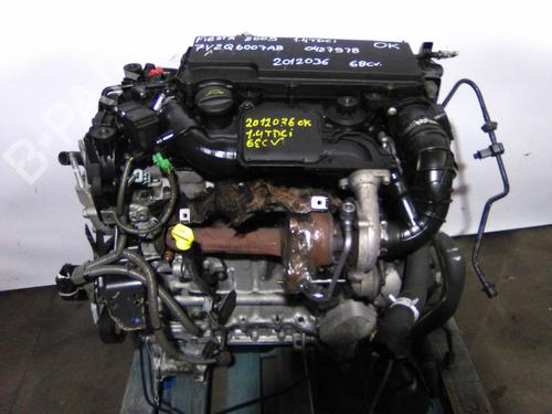 Engine FORD FIESTA VI (CB1, CCN) 1.4 TDCi | BP19865817M1 