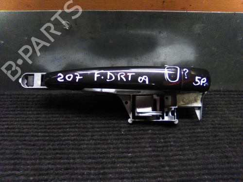 Used Front right exterior door handle PEUGEOT 207 (WA_, WC_) 1.6 HDi (90 hp) 19859596