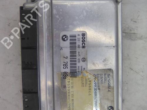 Used Engine control unit (ECU) BMW 3 (E46) 320 d (150 hp) 19843396