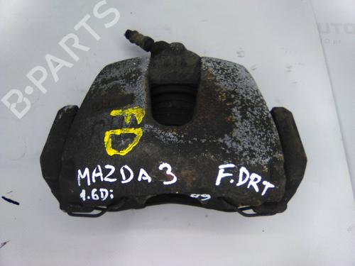 Used Right front brake caliper MAZDA 3 (BK) 1.6 DI Turbo (109 hp) 19818475