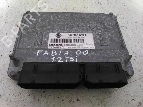 Used Engine control unit (ECU) SKODA FABIA I Praktik (6Y5) 1.2 (54 hp) 19847792