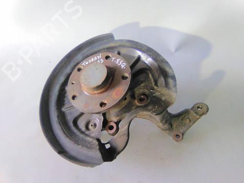Used Left rear steering knuckle VW TOURAN (1T1, 1T2) 2.0 TDI (136 hp) 22935860