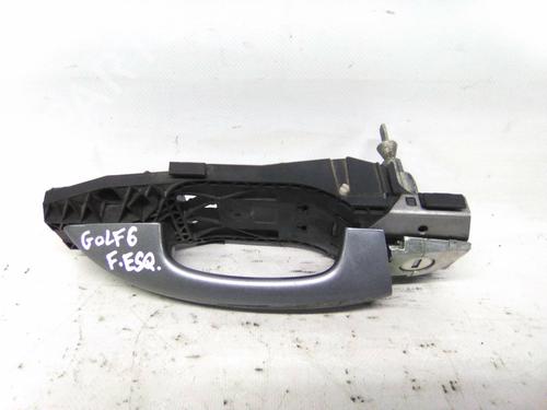 Used Front left exterior door handle VW GOLF VI (5K1) 1.6 TDI (90 hp) 19818358