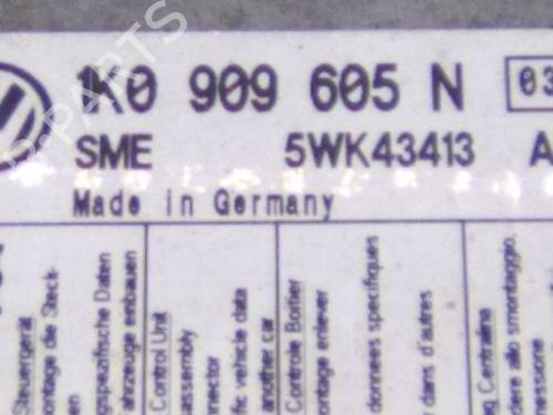 ECU airbags SEAT ALTEA (5P1) 1.9 TDI | BP19872131M53 