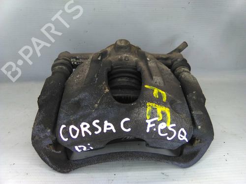 Used Left front brake caliper OPEL CORSA C (X01) 1.2 Twinport (F08, F68) (80 hp) 19873096