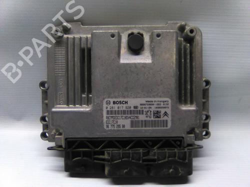 Used Engine control unit (ECU) PEUGEOT 208 I (CA_, CC_) 1.4 HDi (68 hp) 19871034