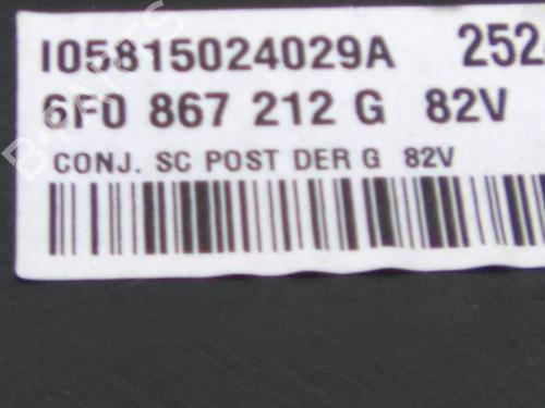 Rear left panel SEAT IBIZA V (KJ1, KJG) 1.0 TSI | BP19840876C60 