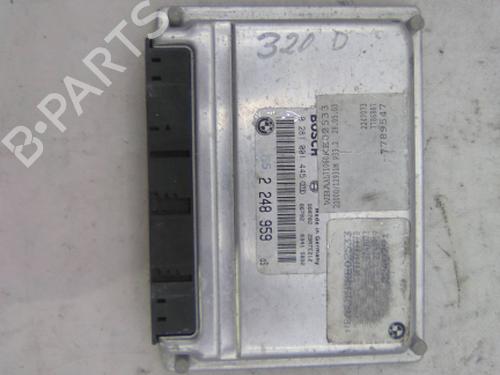 Used Engine control unit (ECU) BMW 3 (E46) 320 d (150 hp) 19843401