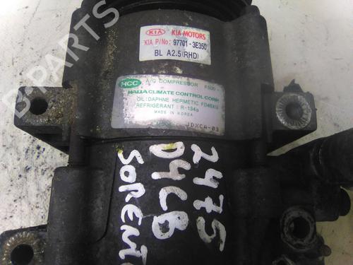 AC compressor KIA SORENTO I (JC) 2.5 CRDi 4WD | BP19819989M34 