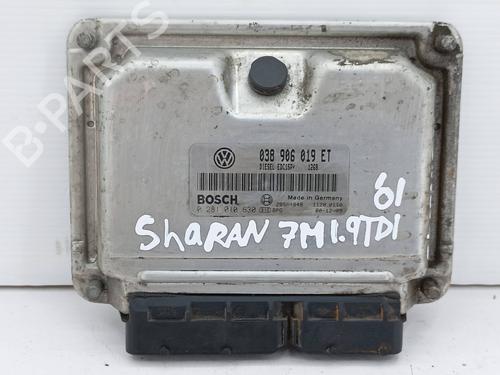 Used Engine control unit (ECU) VW SHARAN (7M8, 7M9, 7M6) 1.9 TDI (90 hp) 19842029